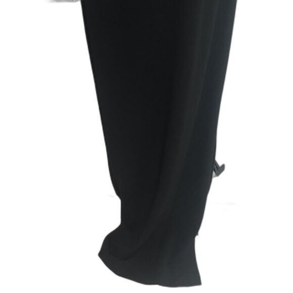 Lauren Ralph Lauren Black & Silver Metallic Bodice Gown Women’s Size 10 - Picture 9 of 14